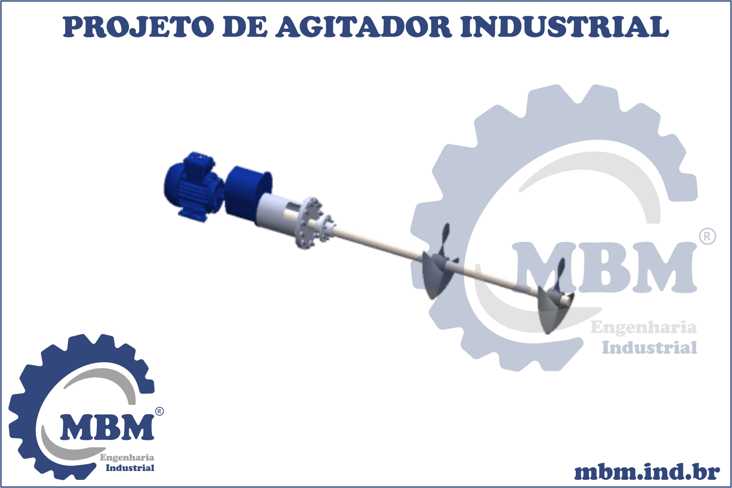 PROJETO DE AGITADOR INDUSTRIAL, MISTURADOR INDUSTRIAL