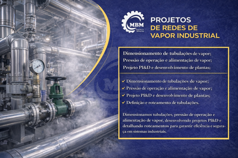 PROJETO DE REDES DE VAPOR