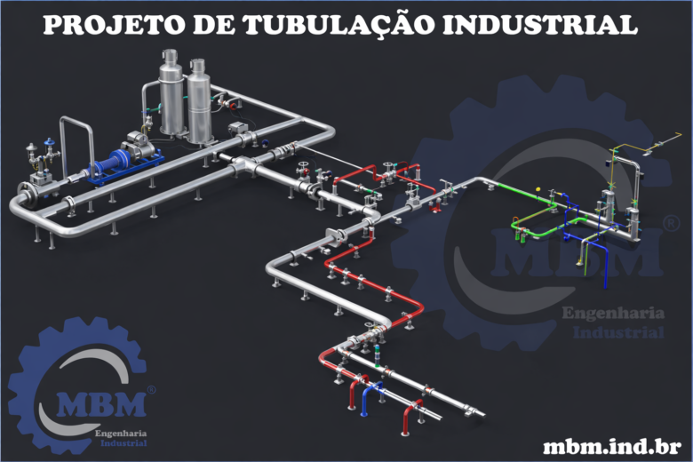 PROJETO DE TUBULAÇÃO INDUSTRIAL